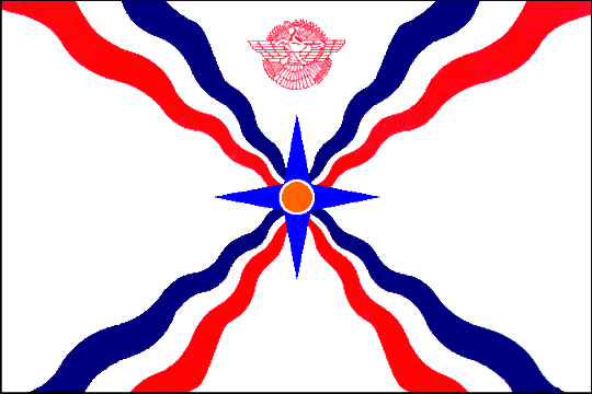 ассирийский флаг