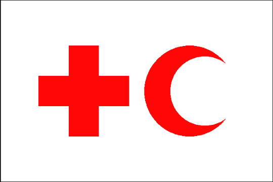 флаг с красным крестом